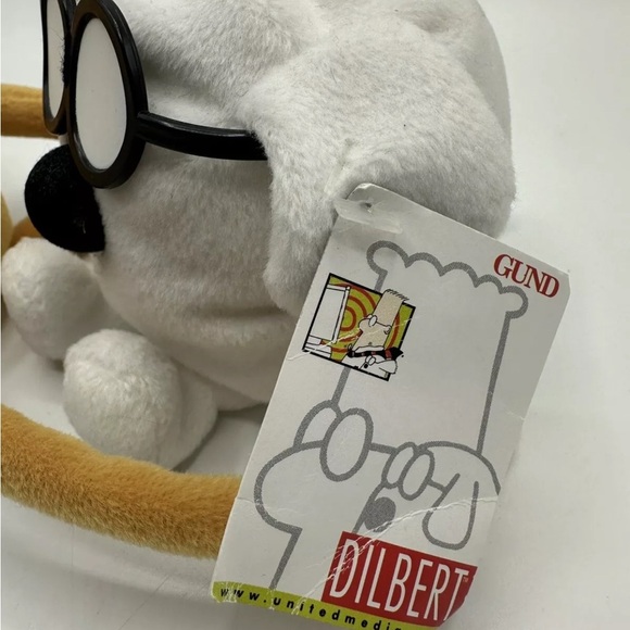 Dilbert Character Toy Plush Set- Dogbert & Ratbert Stuffed Animal Set of 2 - Picture 3 of 6